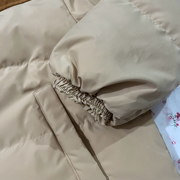 Miu Miu Patchwork Lapel Down Jacket - Picture 4 of 13